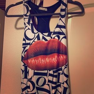 Lips Tank Top